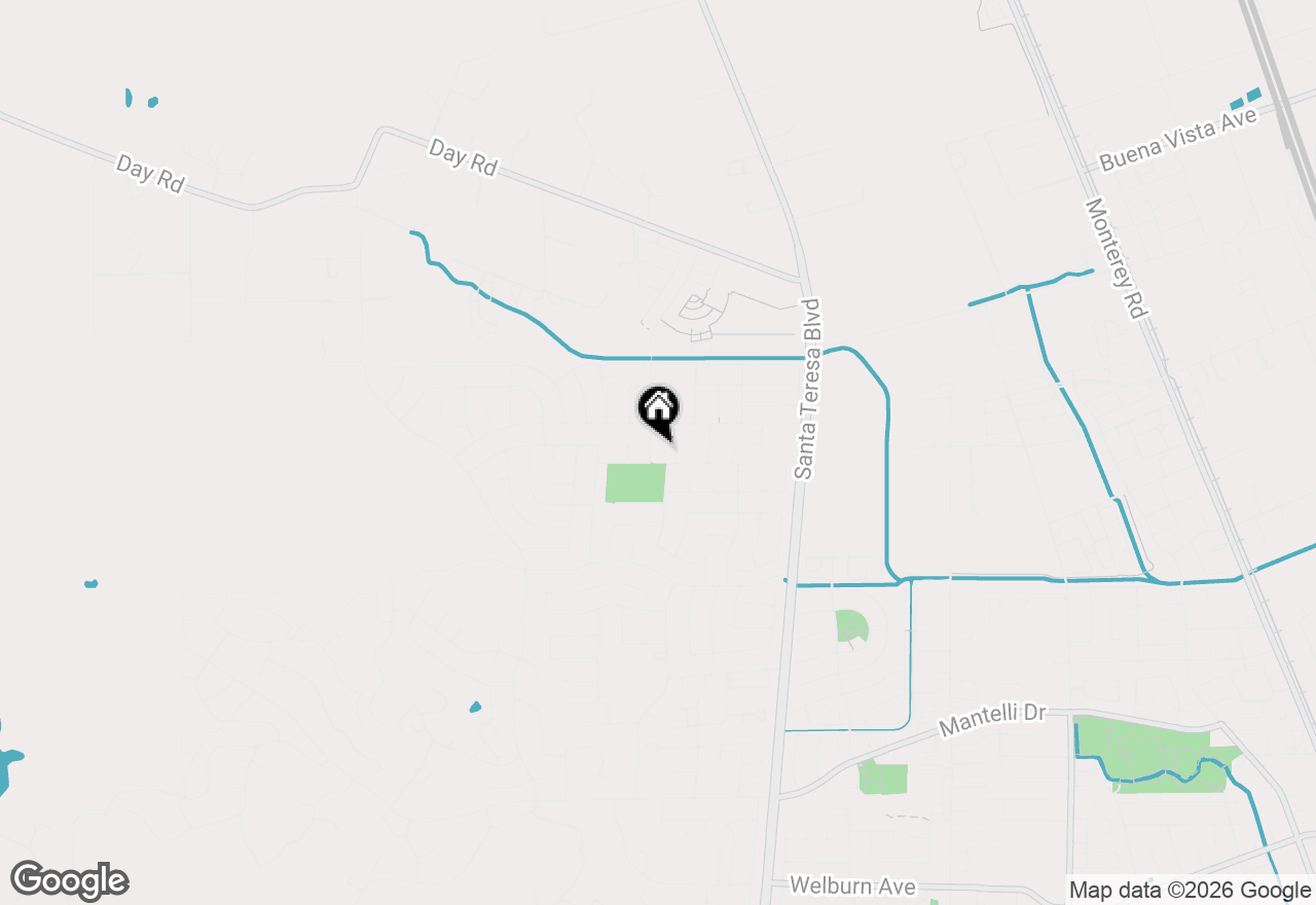 Map of 9622 Cooper Place, Gilroy, CA 95020