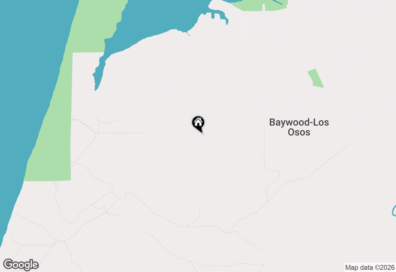 Map of 286 San Leandro Court, Los Osos, CA 93402