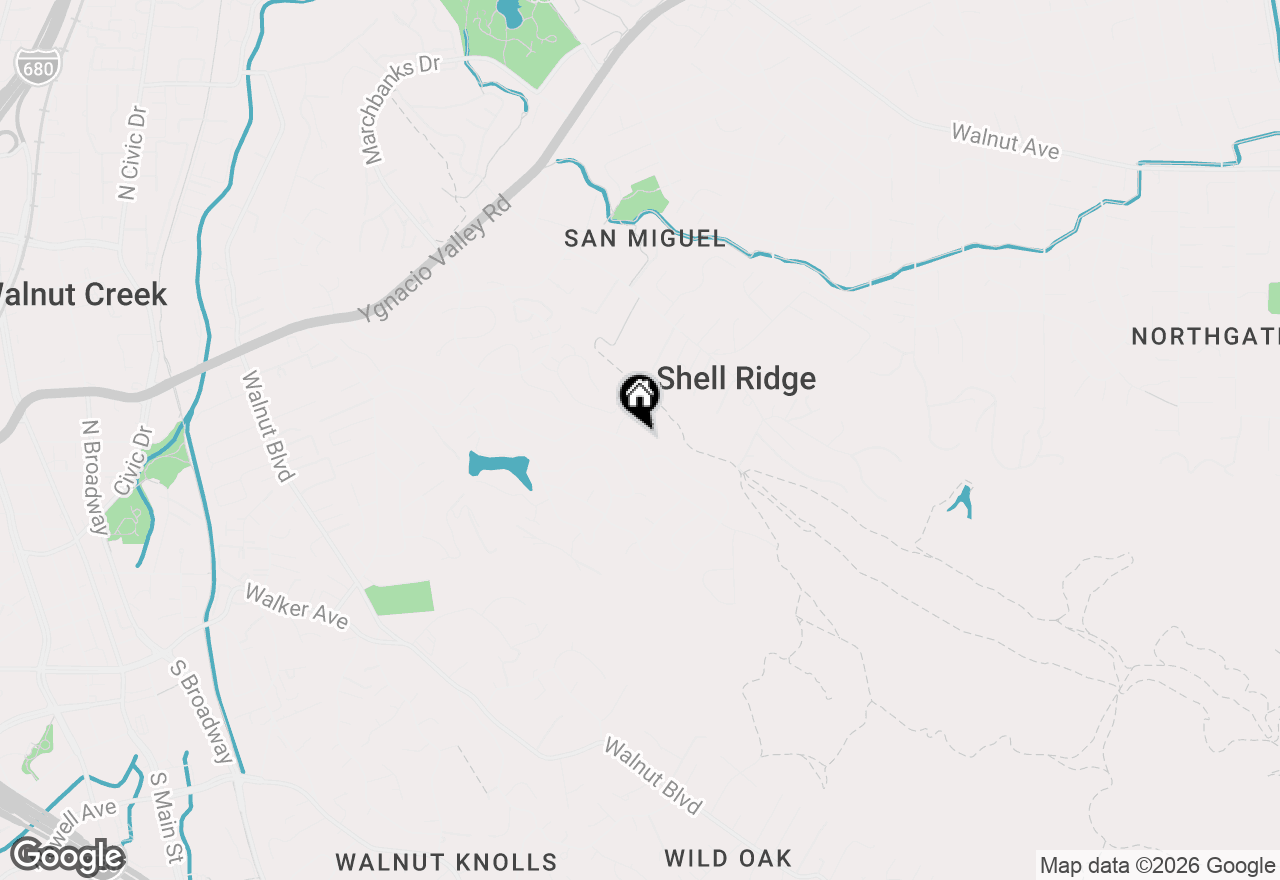 Map of 418 Marshall Drive, Walnut Creek, CA 94598