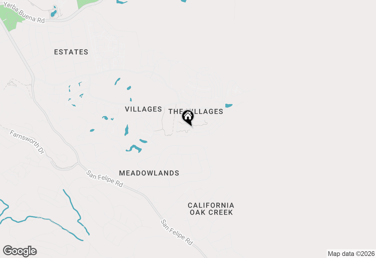 Map of 8682 French Oak Drive, San Jose, CA 95135