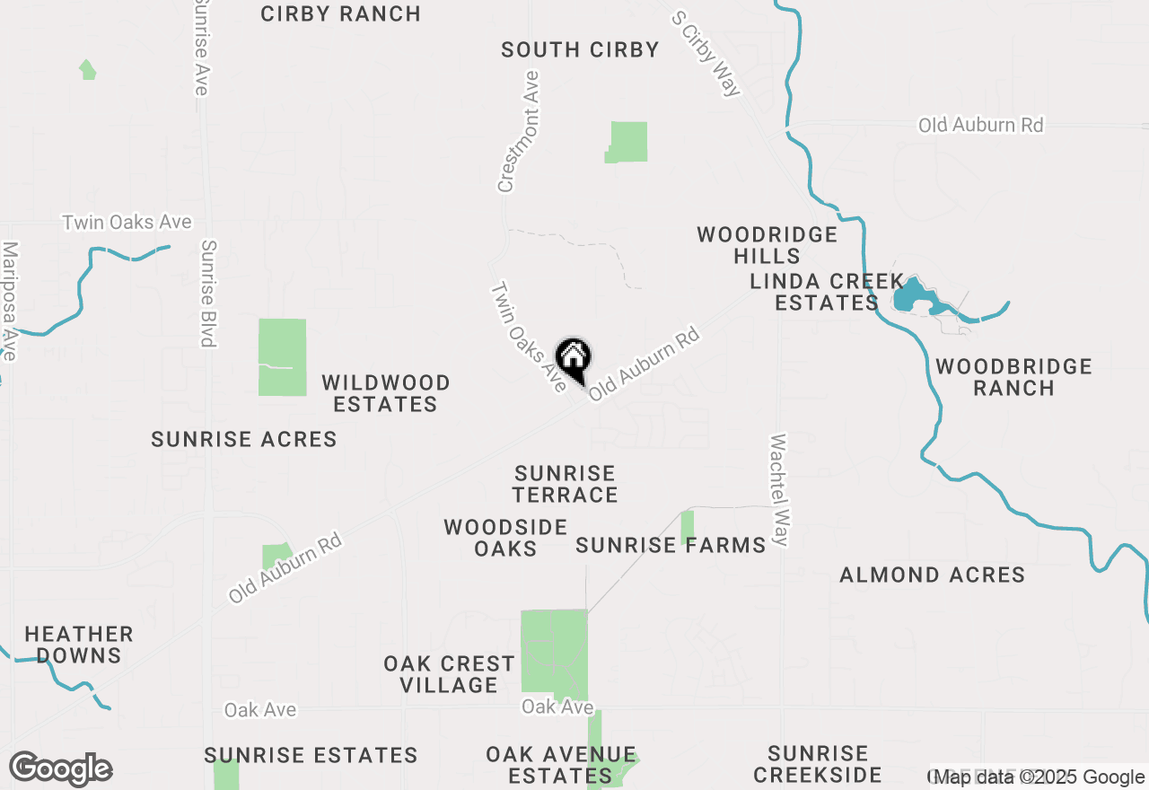 Map of 8274 Holly Oak Street, Citrus Heights, CA 95610