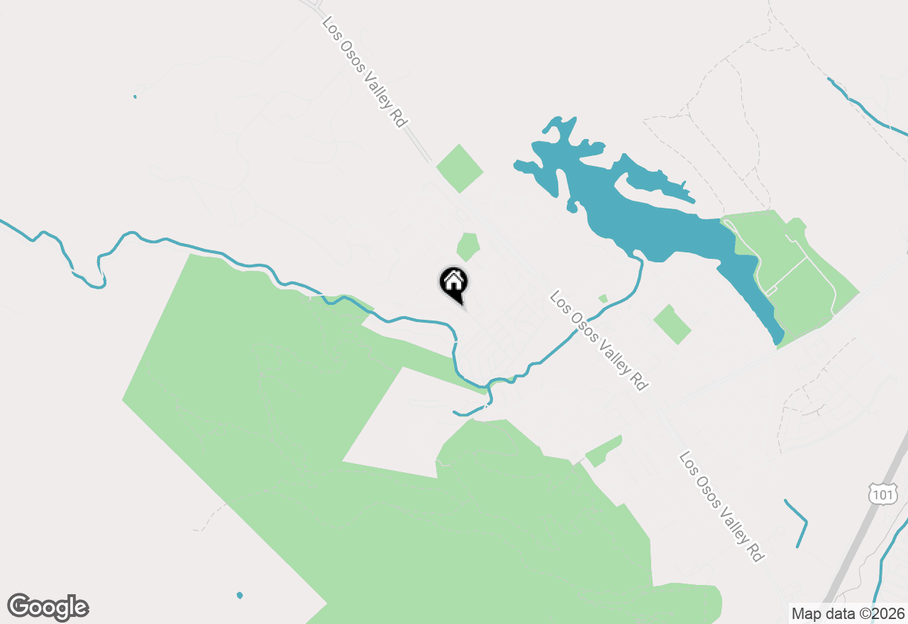 Map of 967 Capistrano Court, San Luis Obispo, CA 93405
