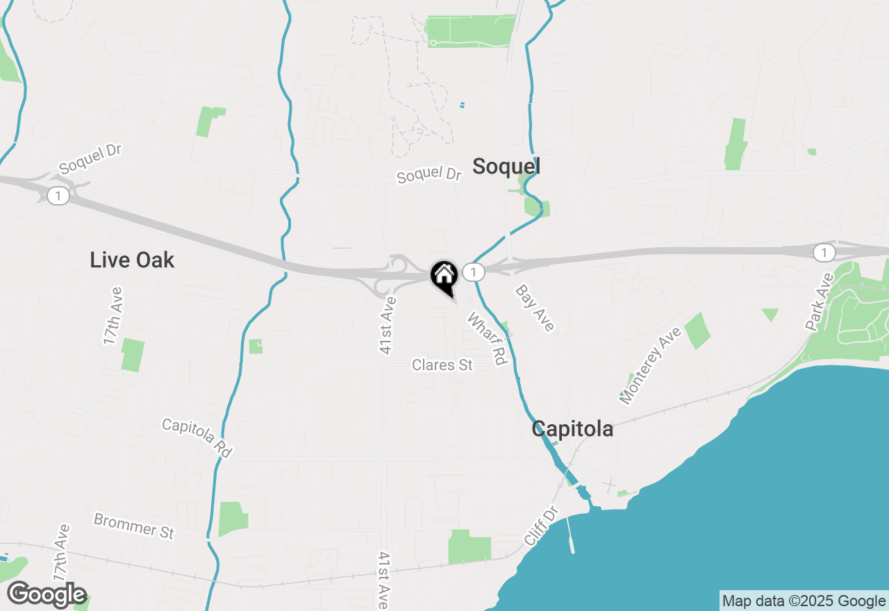 Map of 4425 Clares #7, Capitola, CA 95010