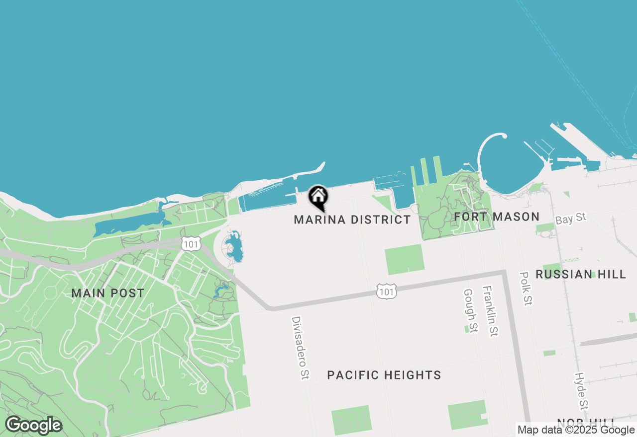 Map of 400 Avila Street #106, San Francisco, CA 94123