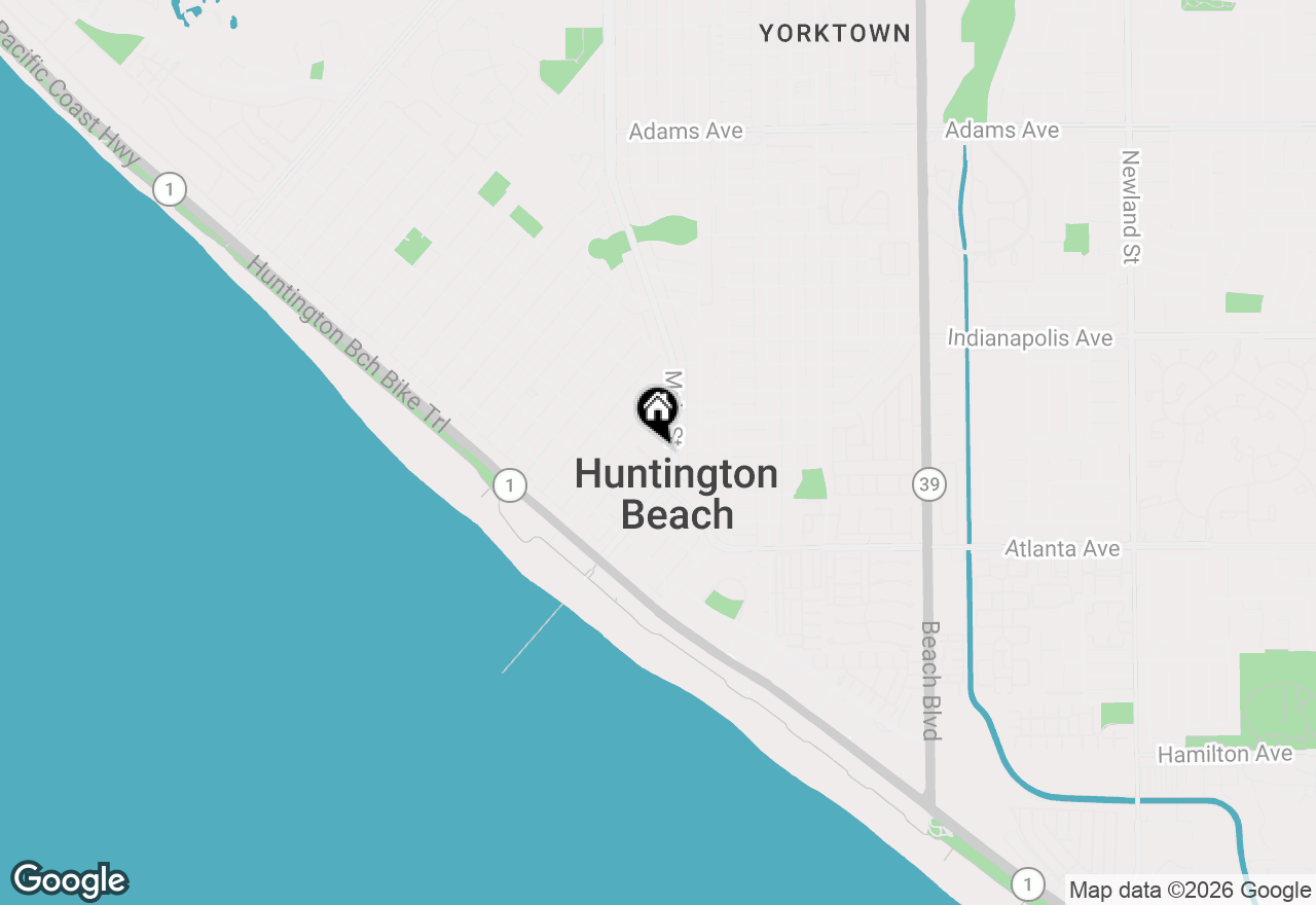 Map of 415 Townsquare Lane #321, Huntington Beach, CA 92648