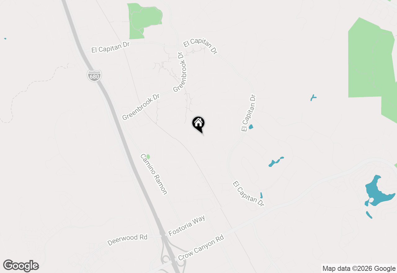 Map of 177 Saint Helena Ct, Danville, CA 94526