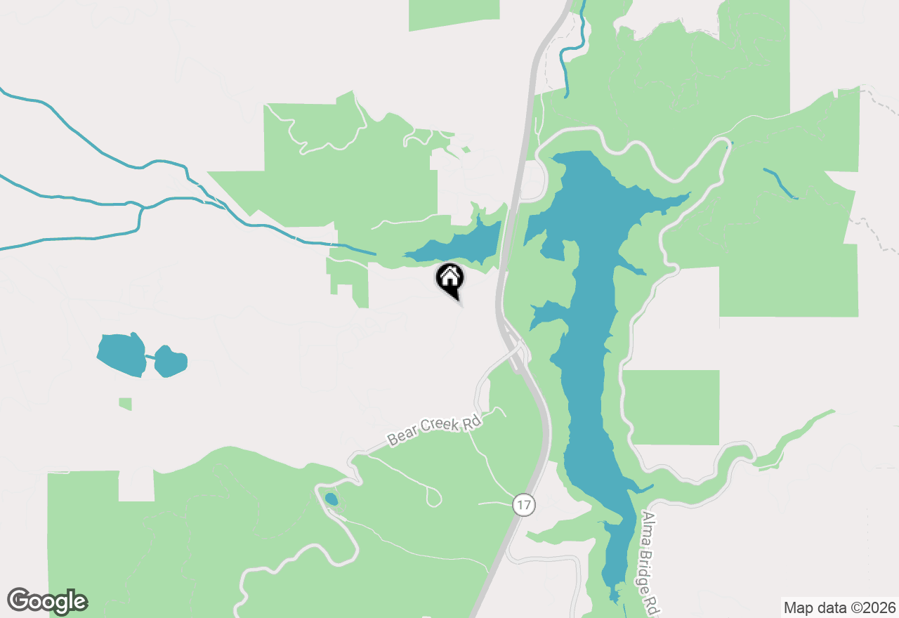 Map of 18400 Lakeview Court, Los Gatos, CA 95033