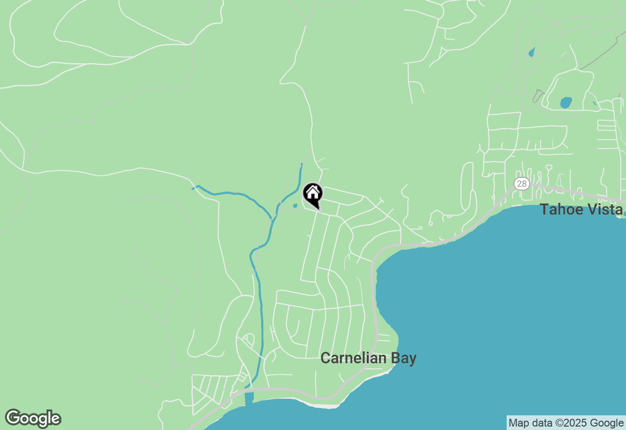 Map of 5899 Sudan Road, Carnelian Bay, CA 96140