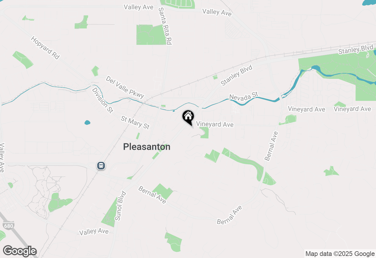 Map of 200 Valletta Ln, Pleasanton, CA 94566