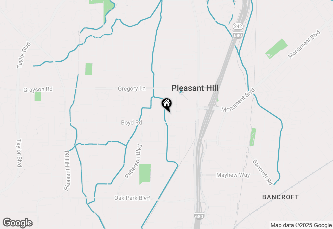 Map of 29 Richie Dr, Pleasant Hill, CA 94523