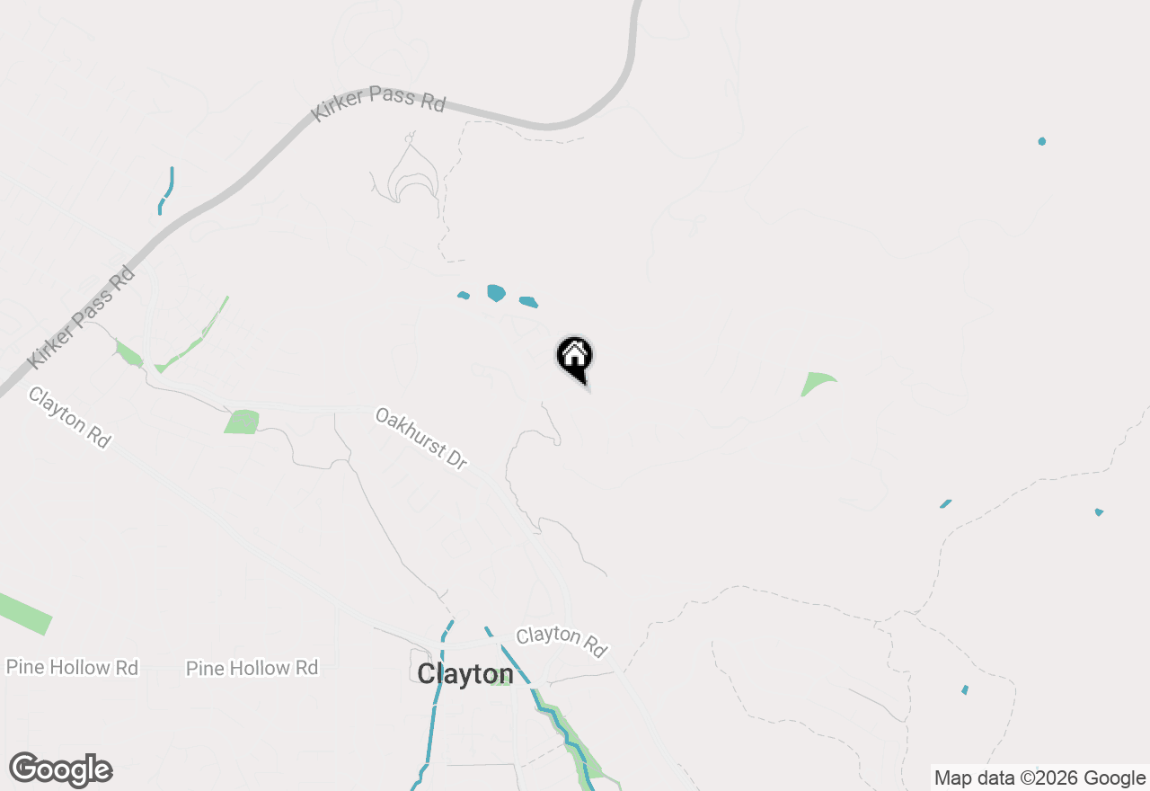 Map of 3038 Miwok Way, Clayton, CA 94517