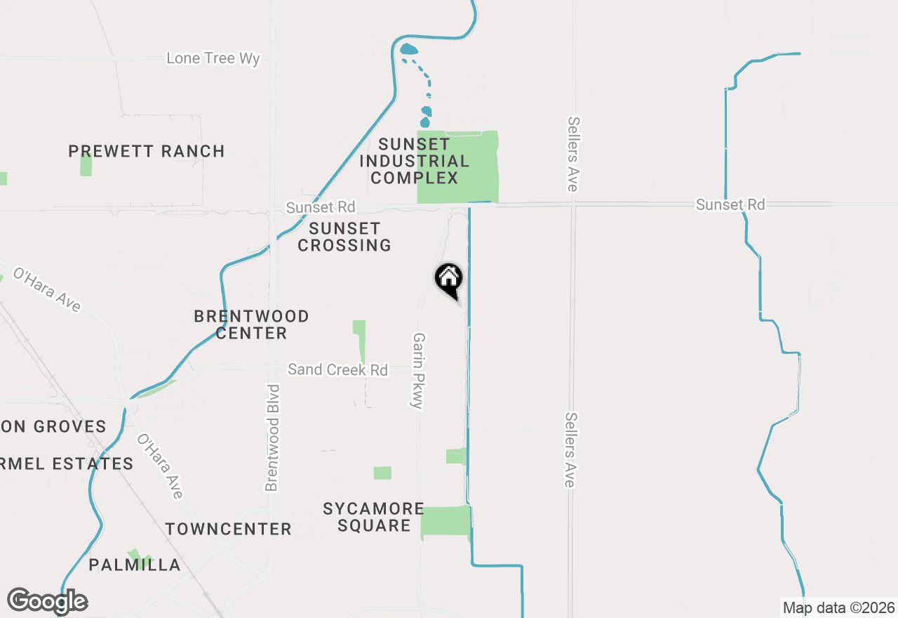 Map of 447 Avondale Ct, Brentwood, CA 94513