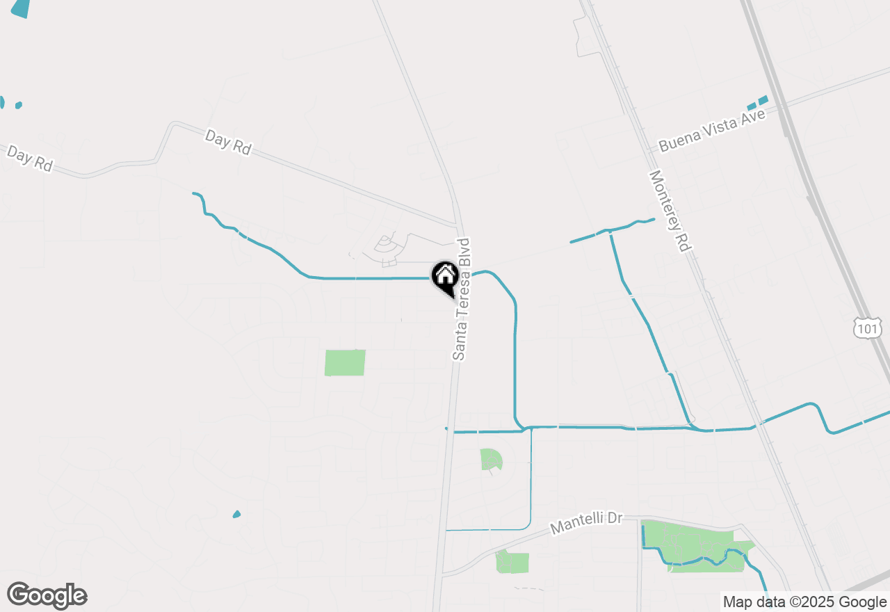 Map of 821 Koshare Street, Gilroy, CA 95020