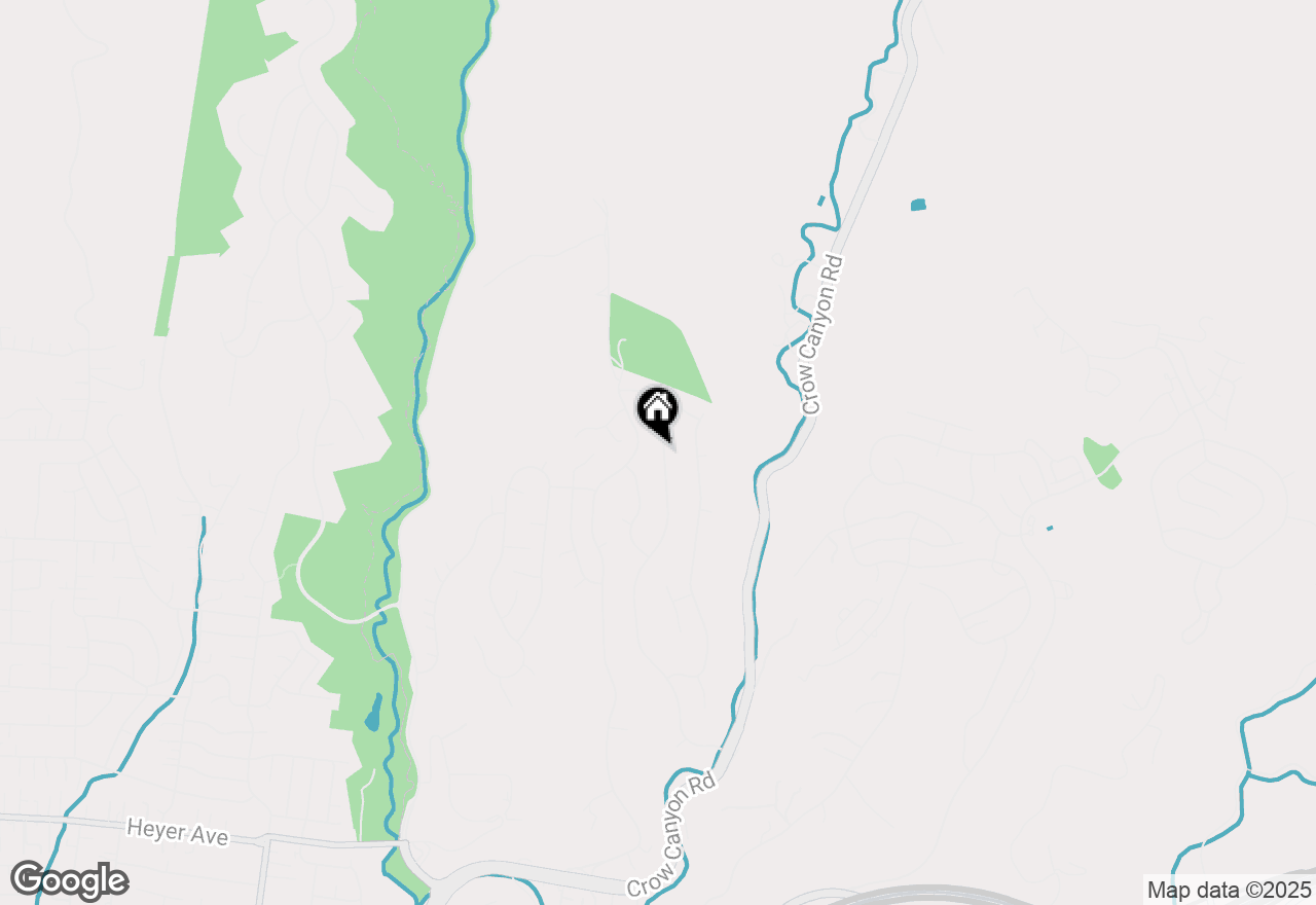 Map of 5846 Cold Water Dr, Castro Valley, CA 94552