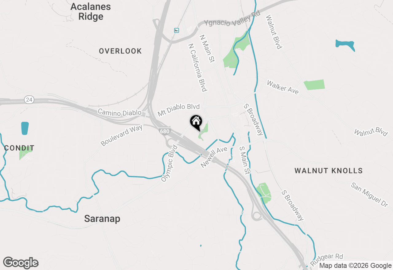 Map of 1315 Alma Ave #331, Walnut Creek, CA 94596