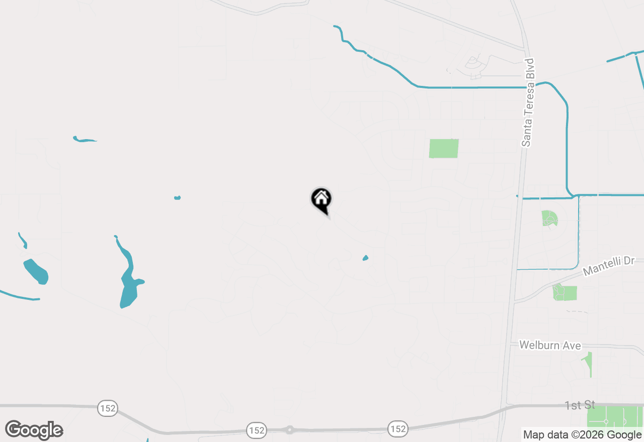 Map of 9175 Tea Tree Way, Gilroy, CA 95020