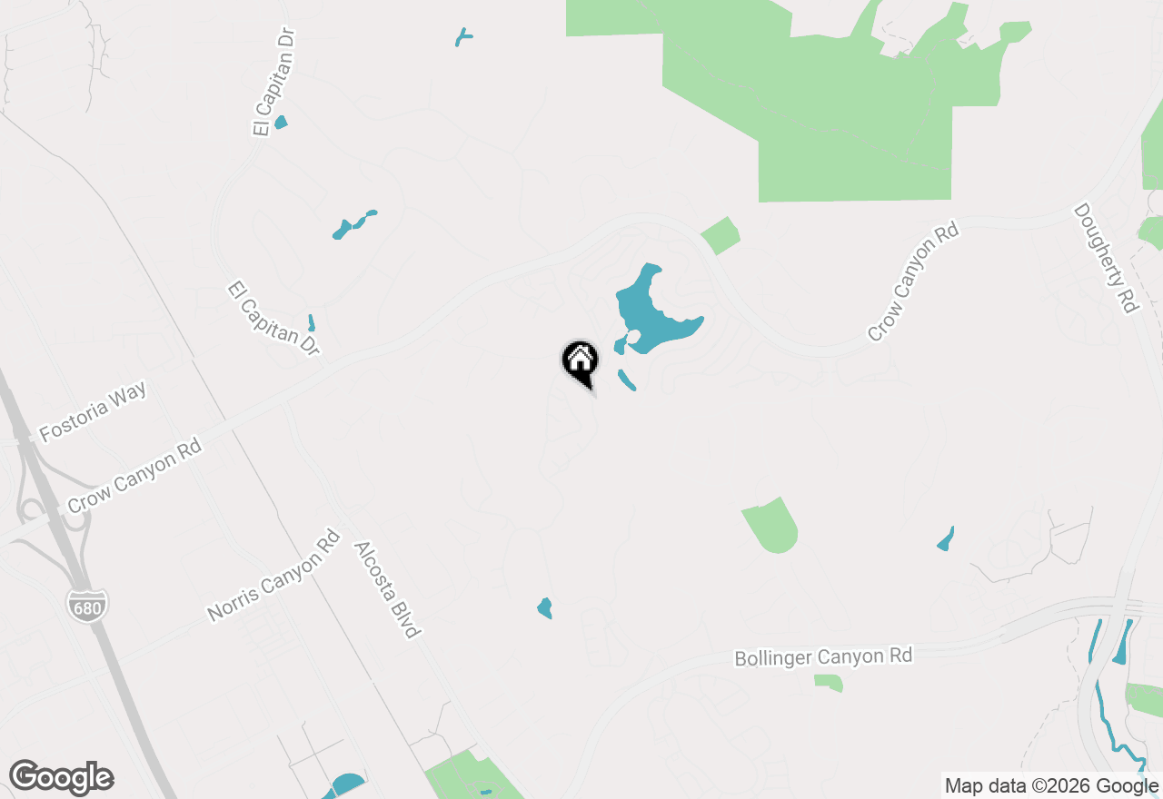 Map of 719 Lakemont Place #3, San Ramon, CA 94582