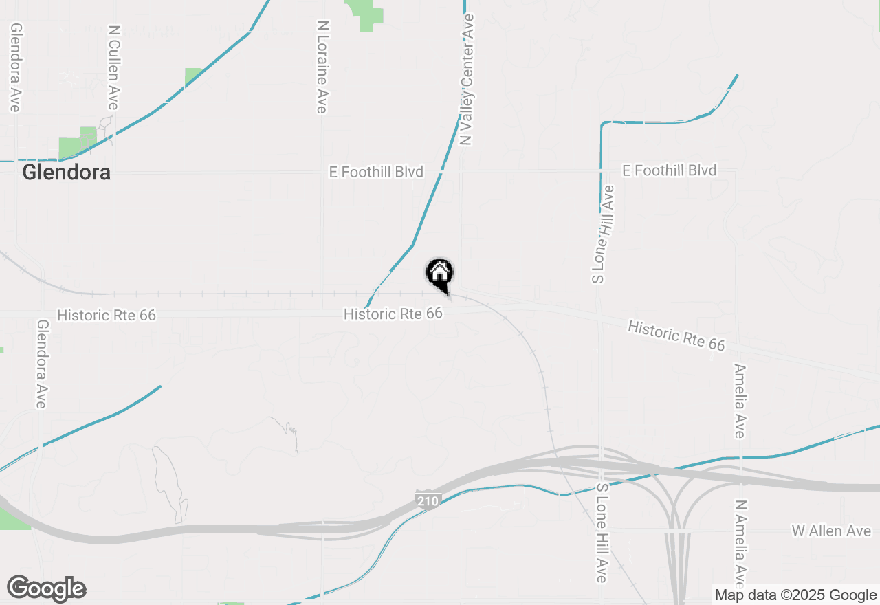 Map of 1433 E Route 66 #C, Glendora, CA 91740
