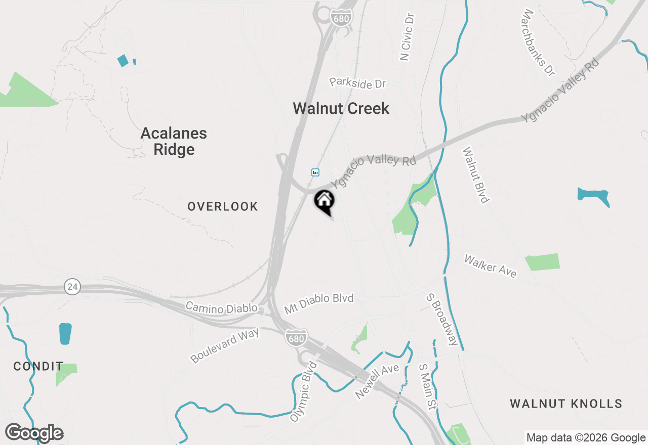 Map of 1812 Cole Ave #4, Walnut Creek, CA 94596