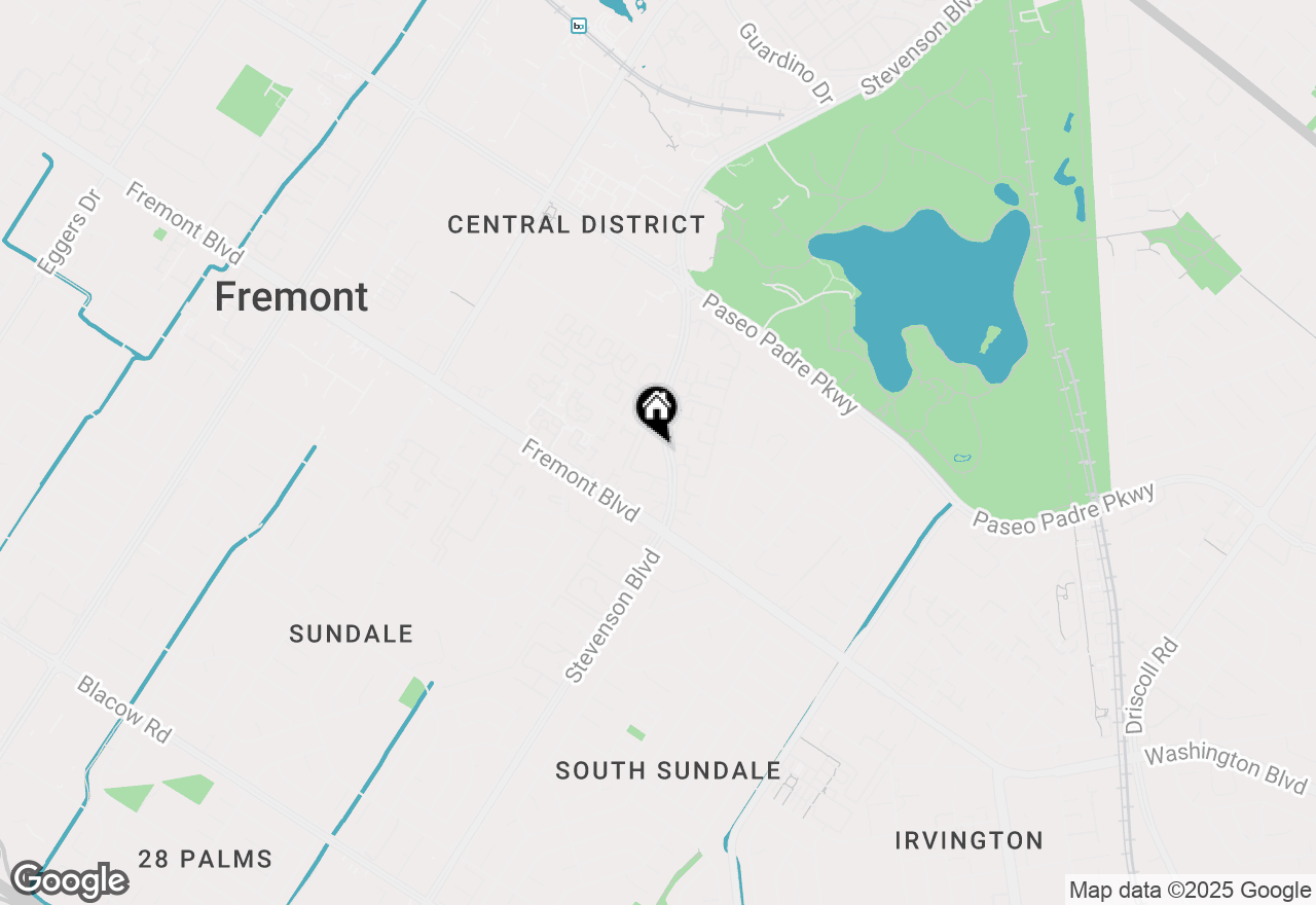 Map of 3695 Stevenson Boulevard #E107, Fremont, CA 94538