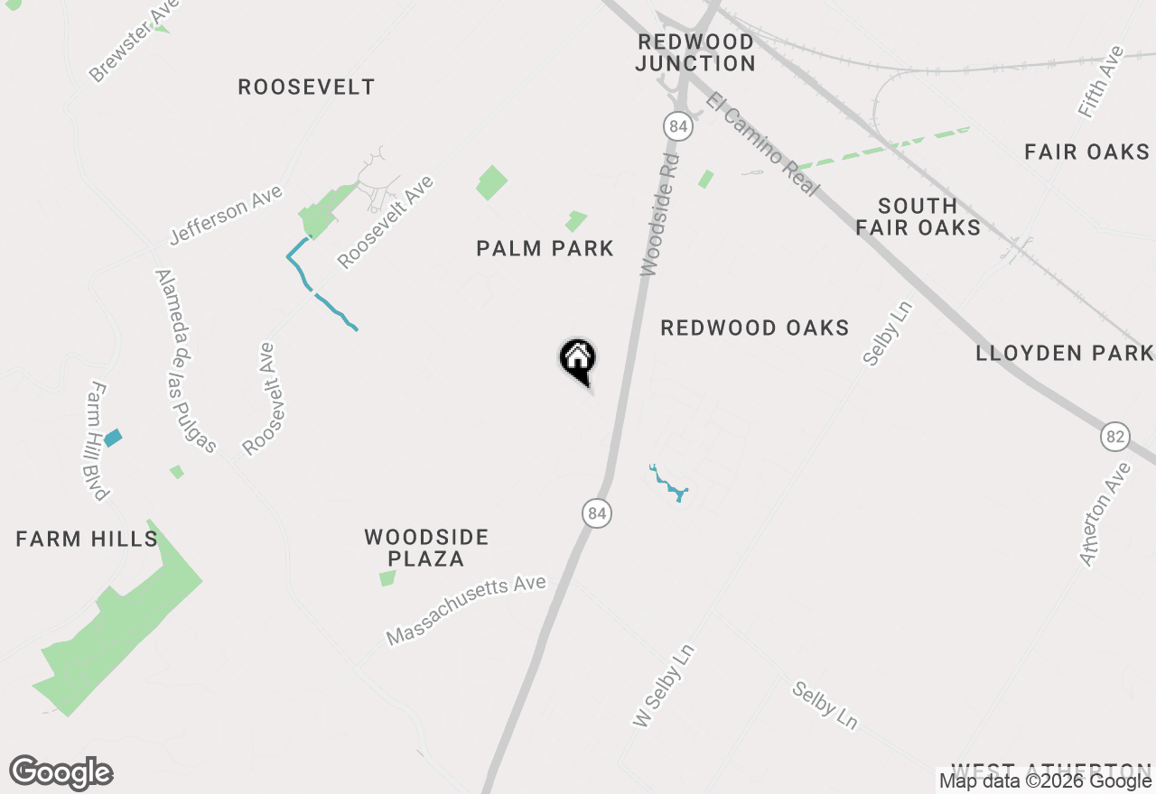 Map of 1613 Kentfield, Redwood City, CA 94061