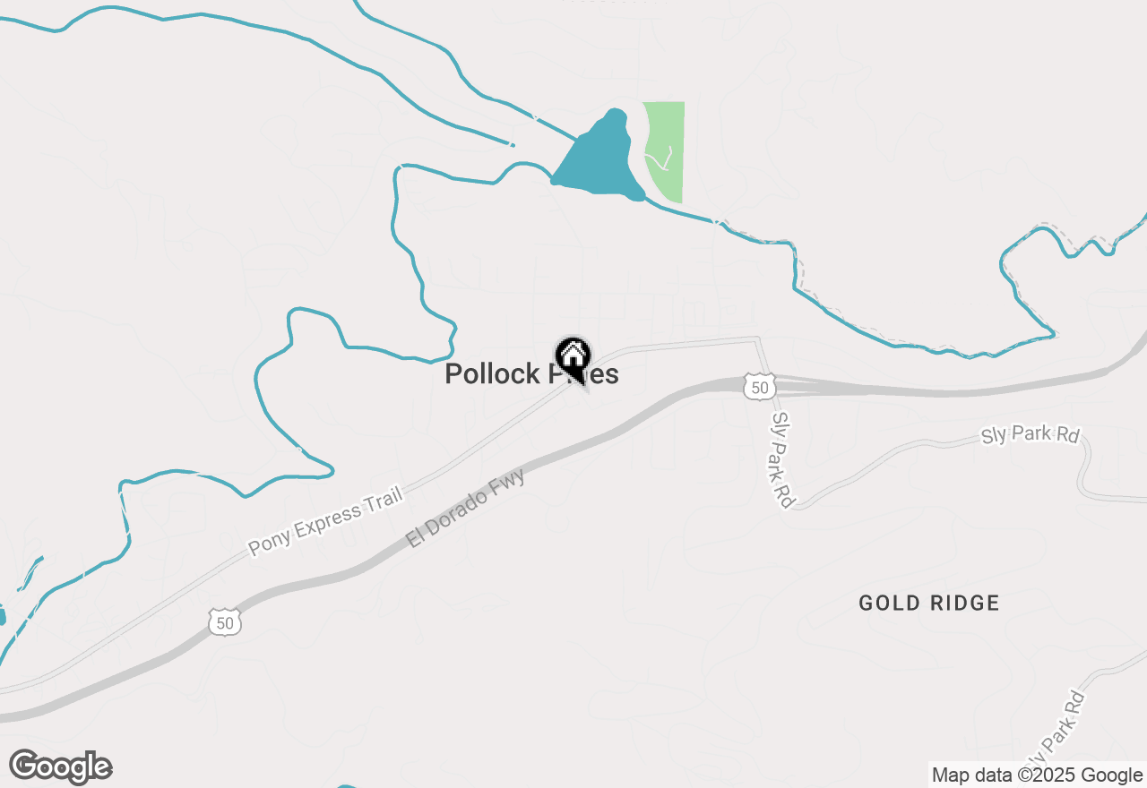 Map of 6290 Pony Express Trail, Pollock Pines, CA 95726