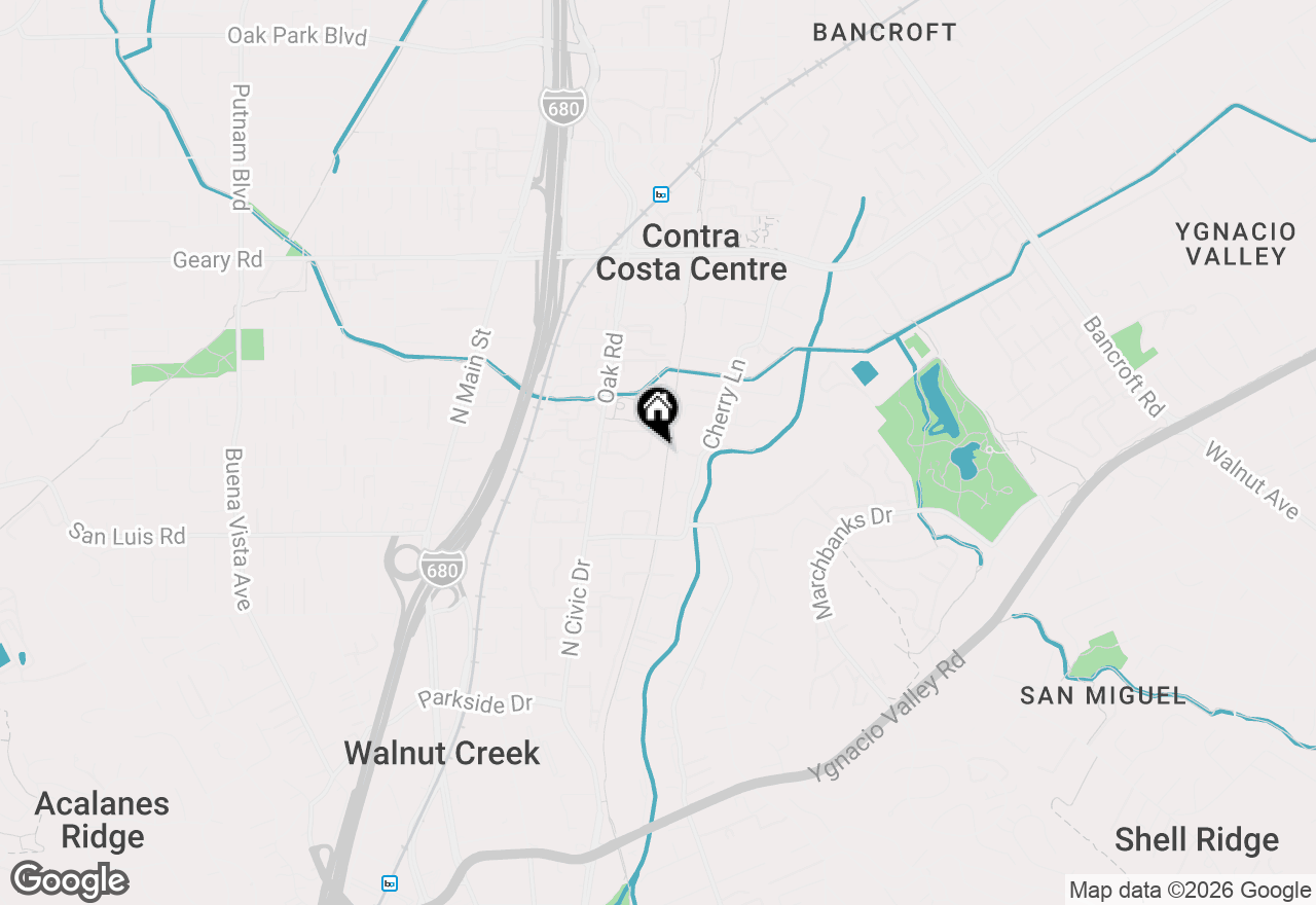 Map of 2586 Oak Rd. #130, Walnut Creek, CA 94597