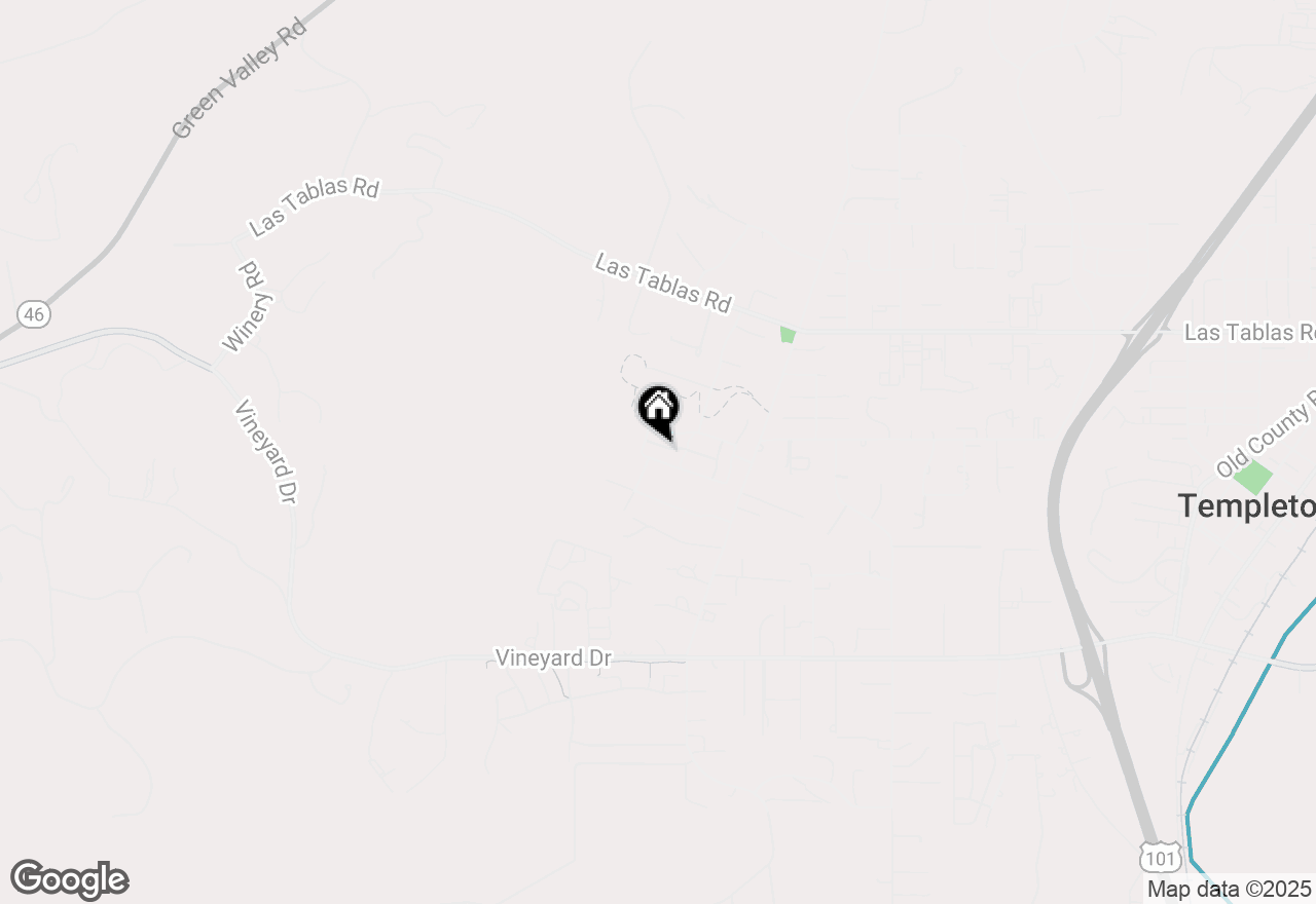 Map of 1730 Sandalwood Lane, Templeton, CA 93465