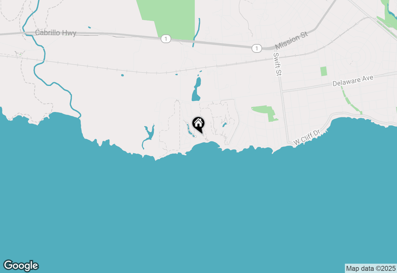 Map of 2395 Delaware Avenue ##92, Santa Cruz, CA 95060