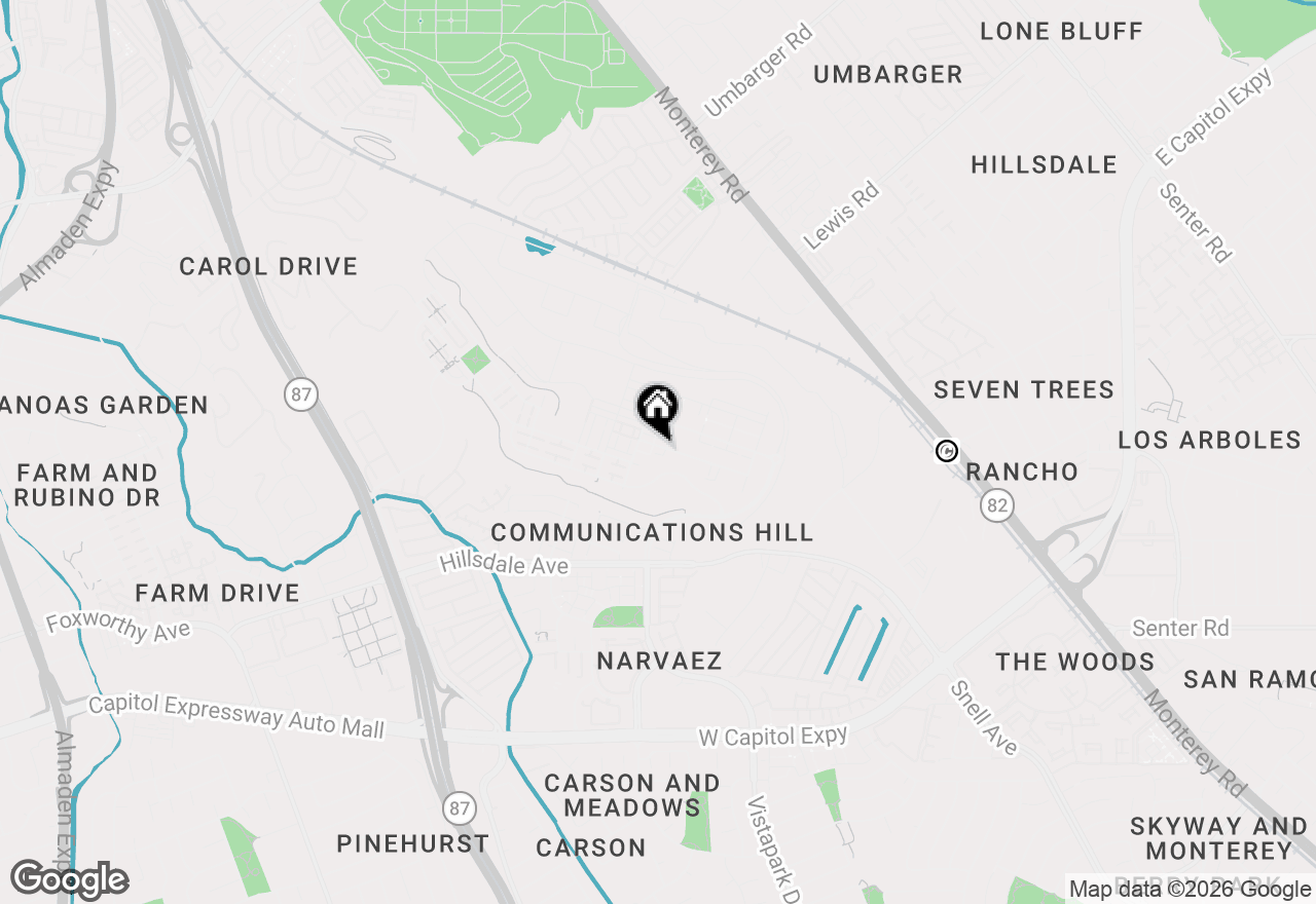 Map of 280 William Manly Street #6, San Jose, CA 95136