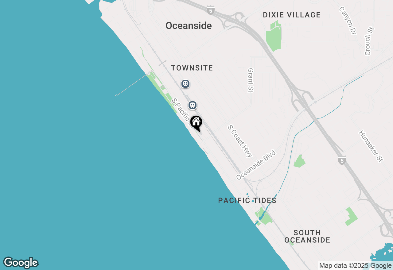Map of 700 S The Strand #205, Oceanside, CA 92054