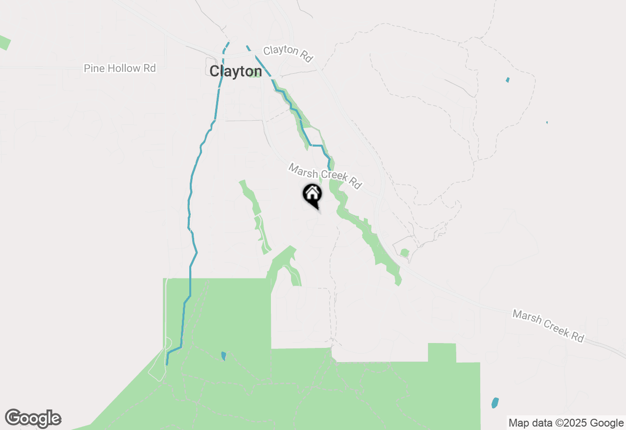 Map of 7 Clark Creek Circle, Clayton, CA 94517