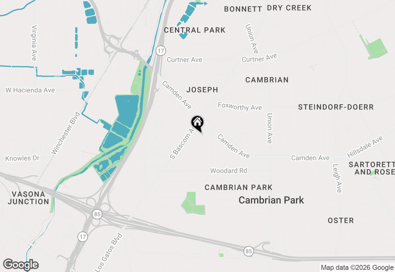 Map of 3422 Wine Cork Way, San Jose, CA 95124