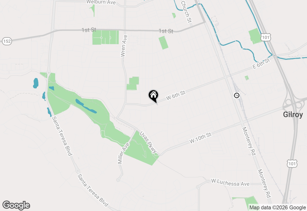 Map of 7390 Miller Avenue, Gilroy, CA 95020