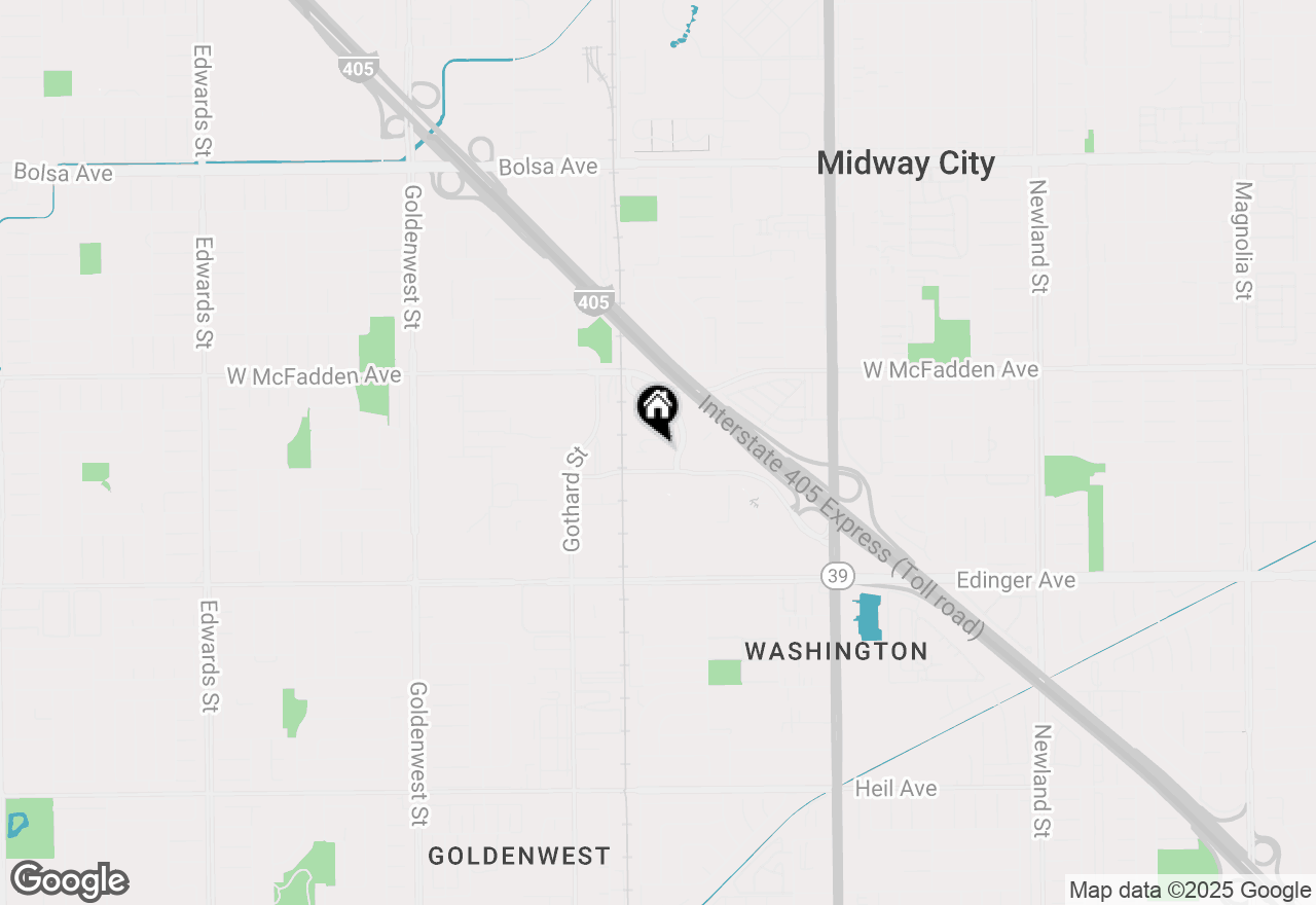 Map of 7561 Center Avenue #22, Huntington Beach, CA 92647