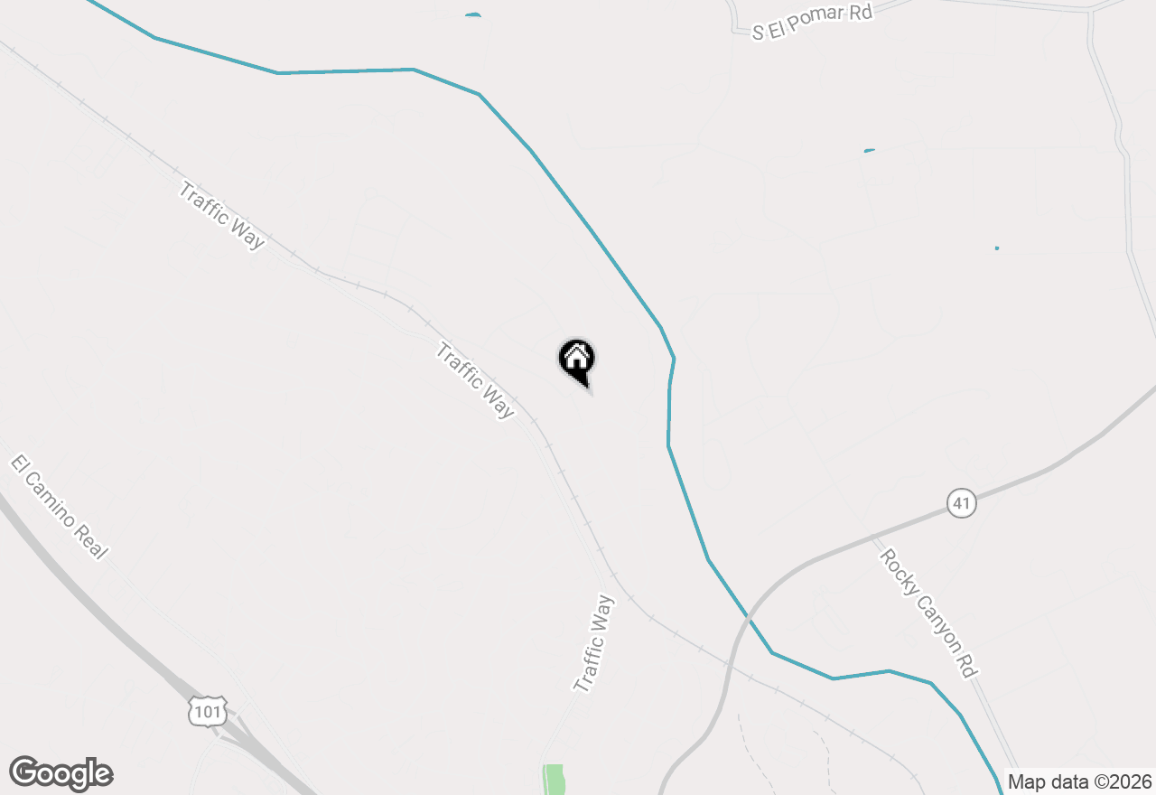 Map of 3371 Via Del Sueno, Atascadero, CA 93422