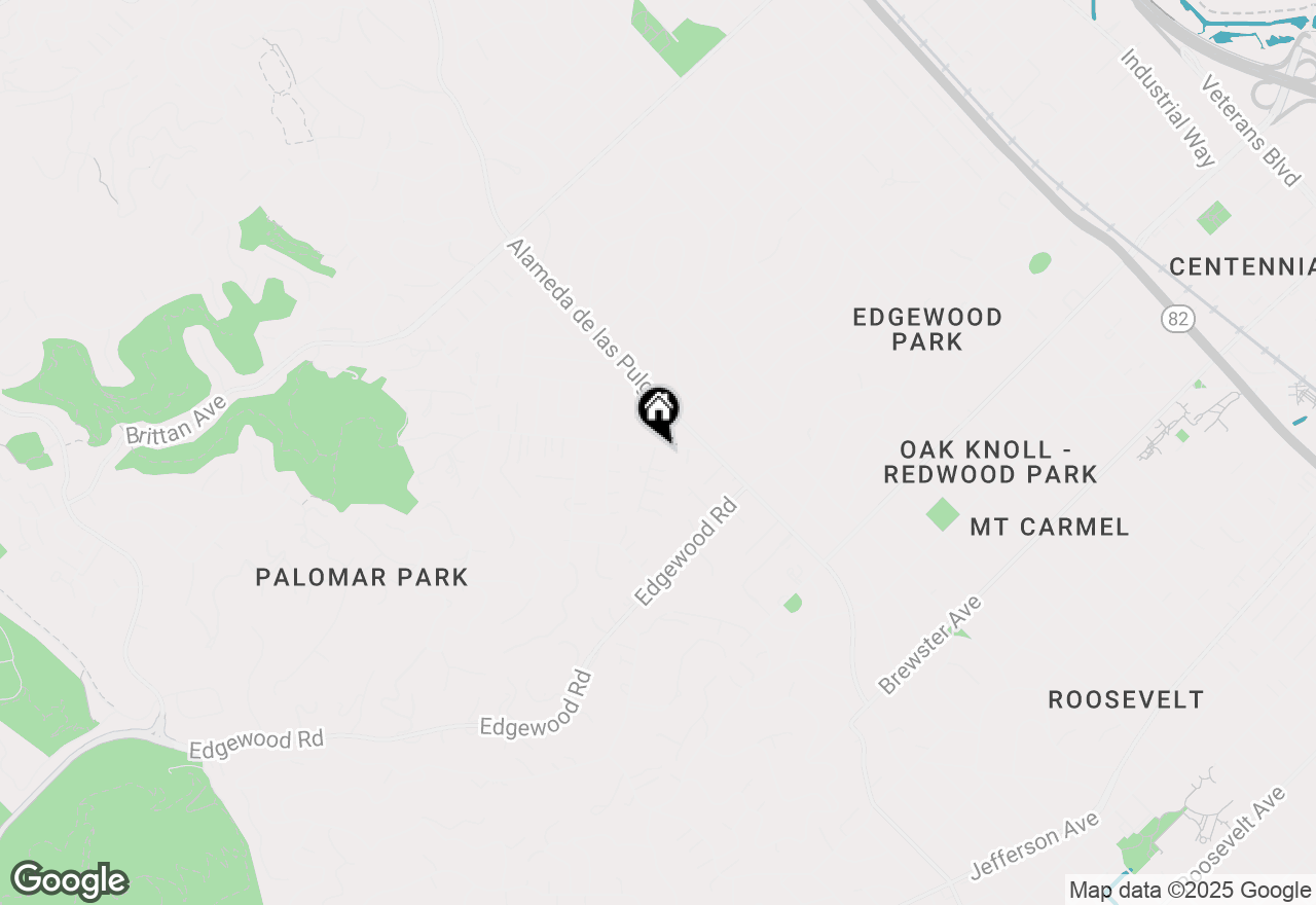 Map of 2595 Eaton Avenue, San Carlos, CA 94070