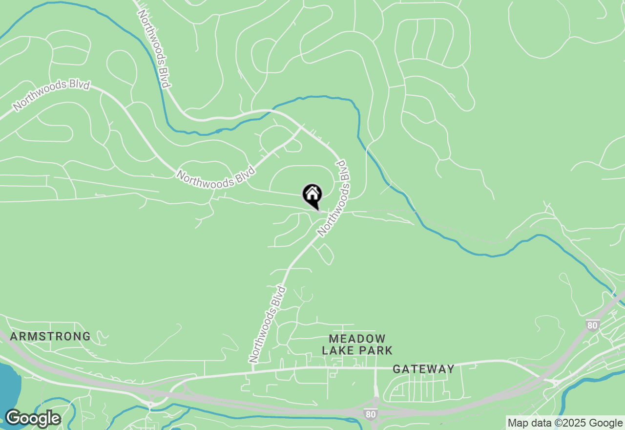 Map of 10734 Passage Place, Truckee, CA 96161