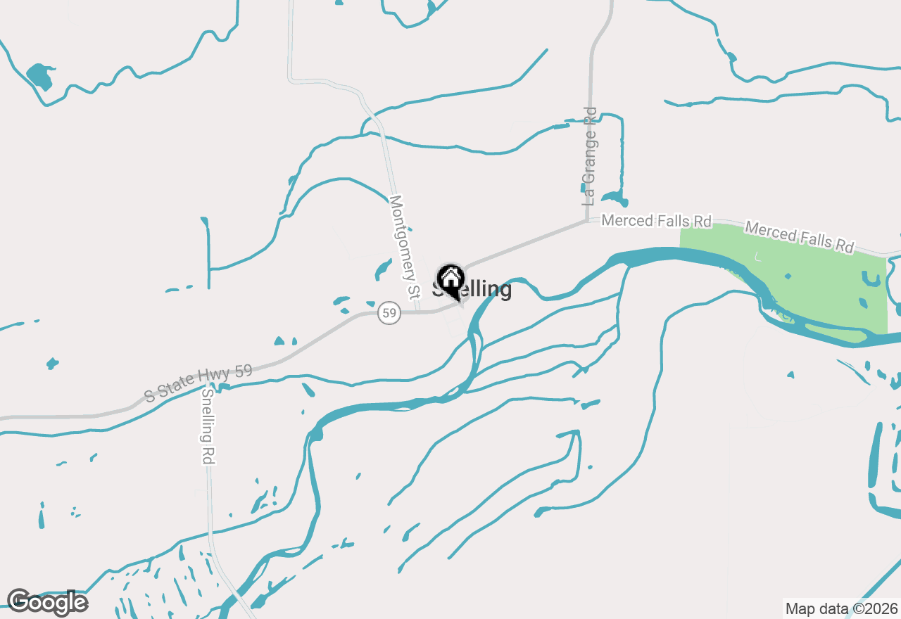 Map of 15907 Highway 59, Snelling, CA 95369