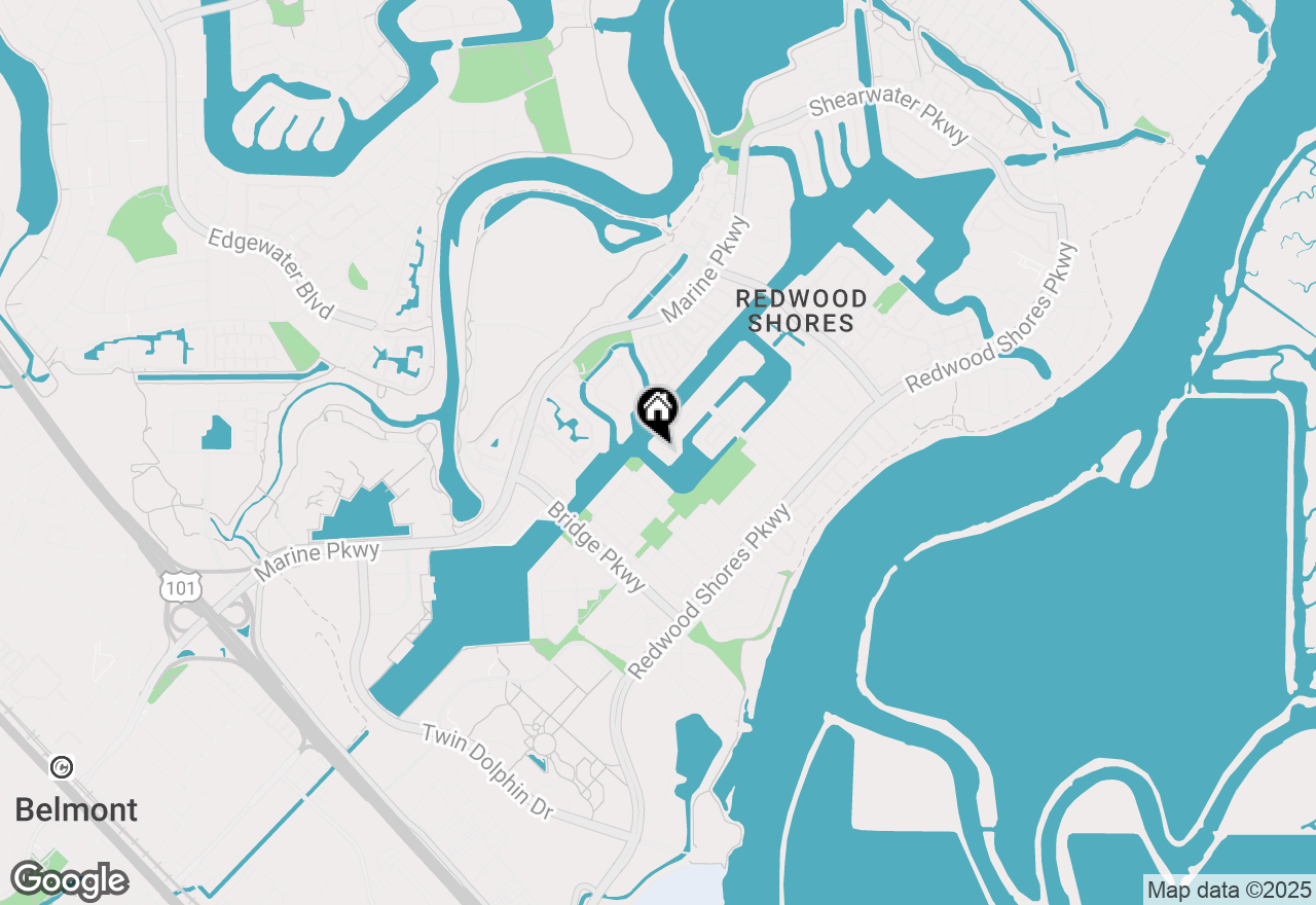 Map of 559 Marlin Court, Redwood City, CA 94065