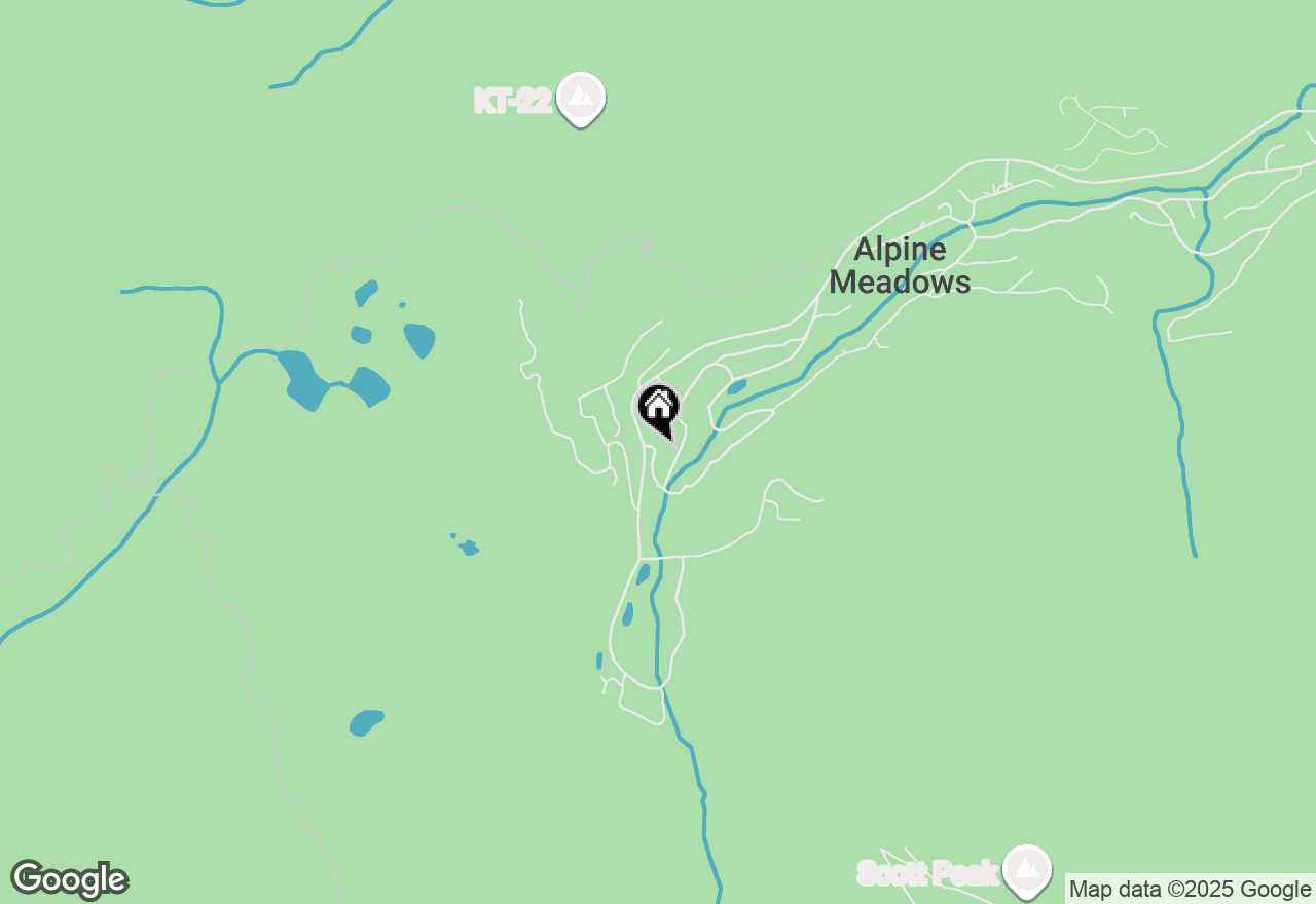 Map of 2319 John Scott Trail, Alpine Meadows, CA 96146