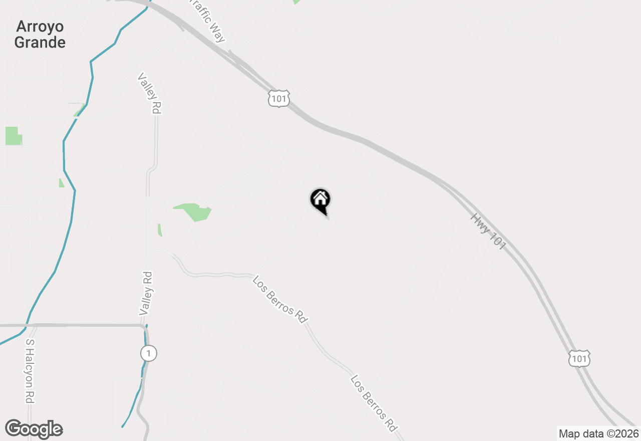 Map of 272 Candice Court, Arroyo Grande, CA 93420