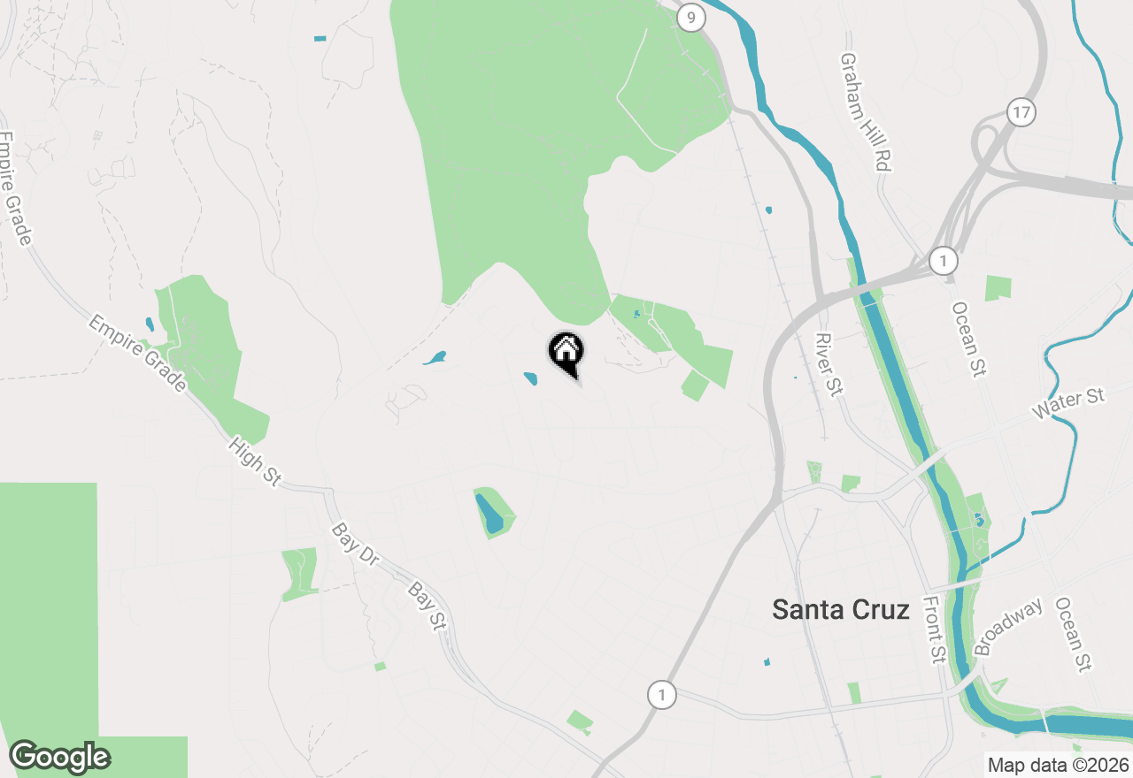 Map of 39 Ortalon Avenue, Santa Cruz, CA 95060