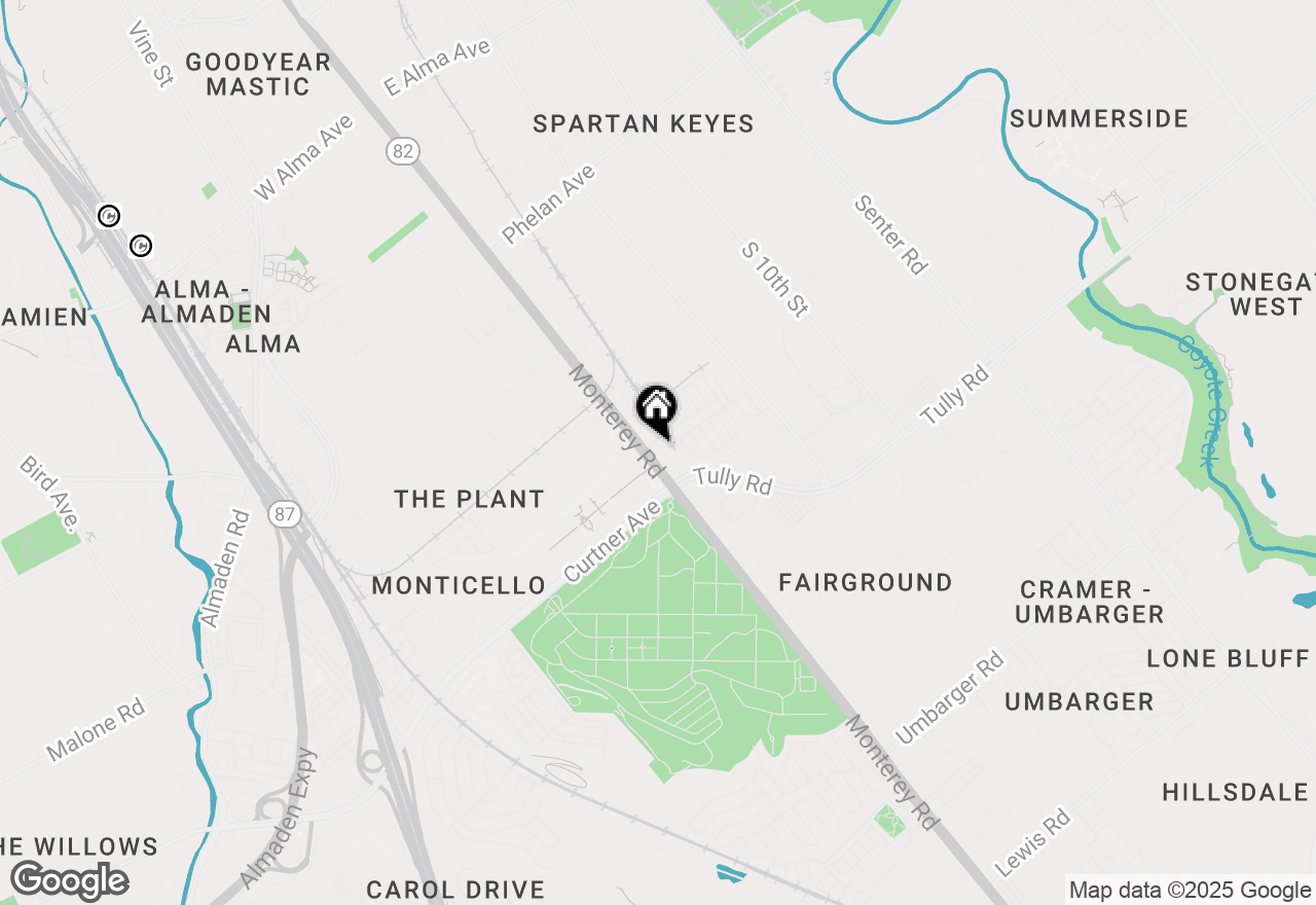 Map of 2150 Monterey Hwy #239, San Jose, CA 95112