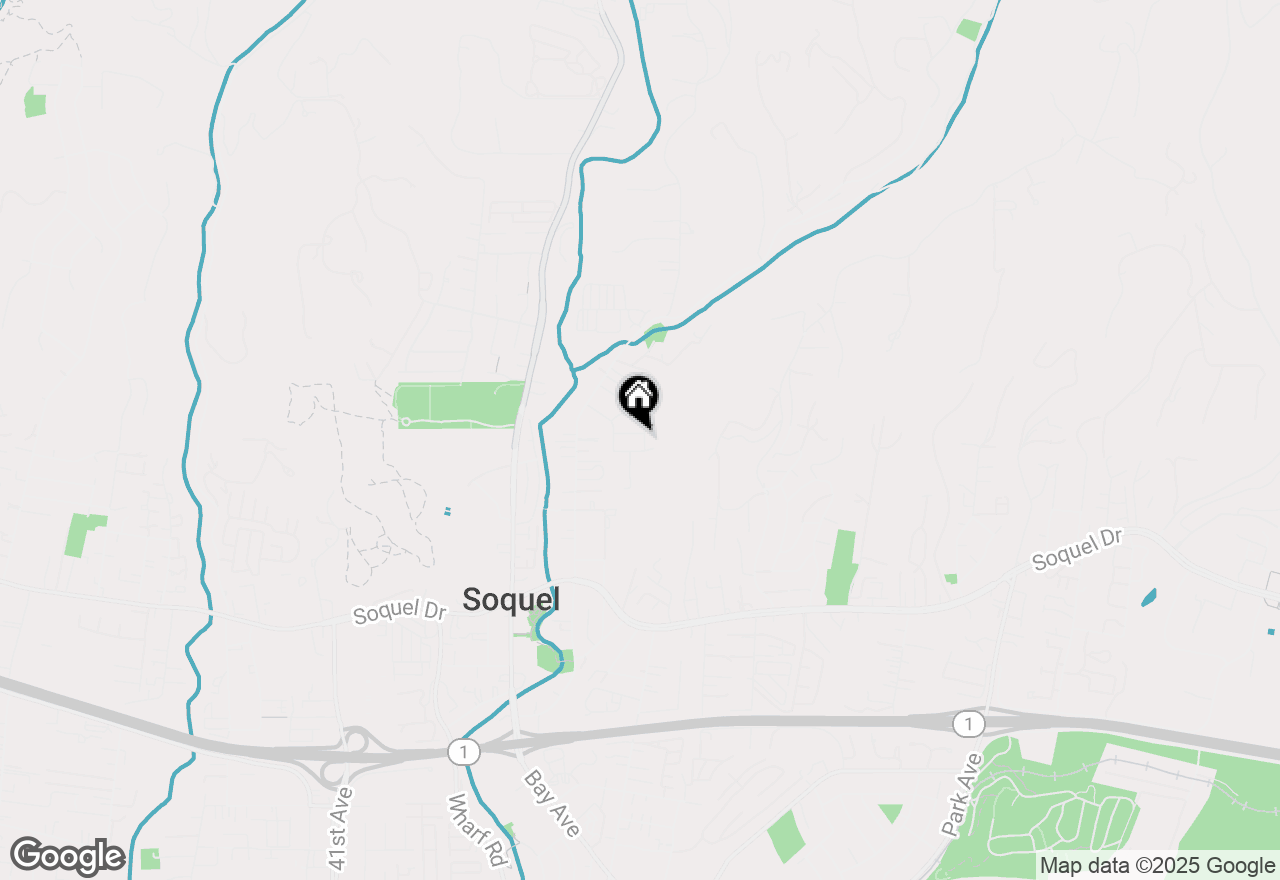 Map of 5090 Chiquita Way, Soquel, CA 95073