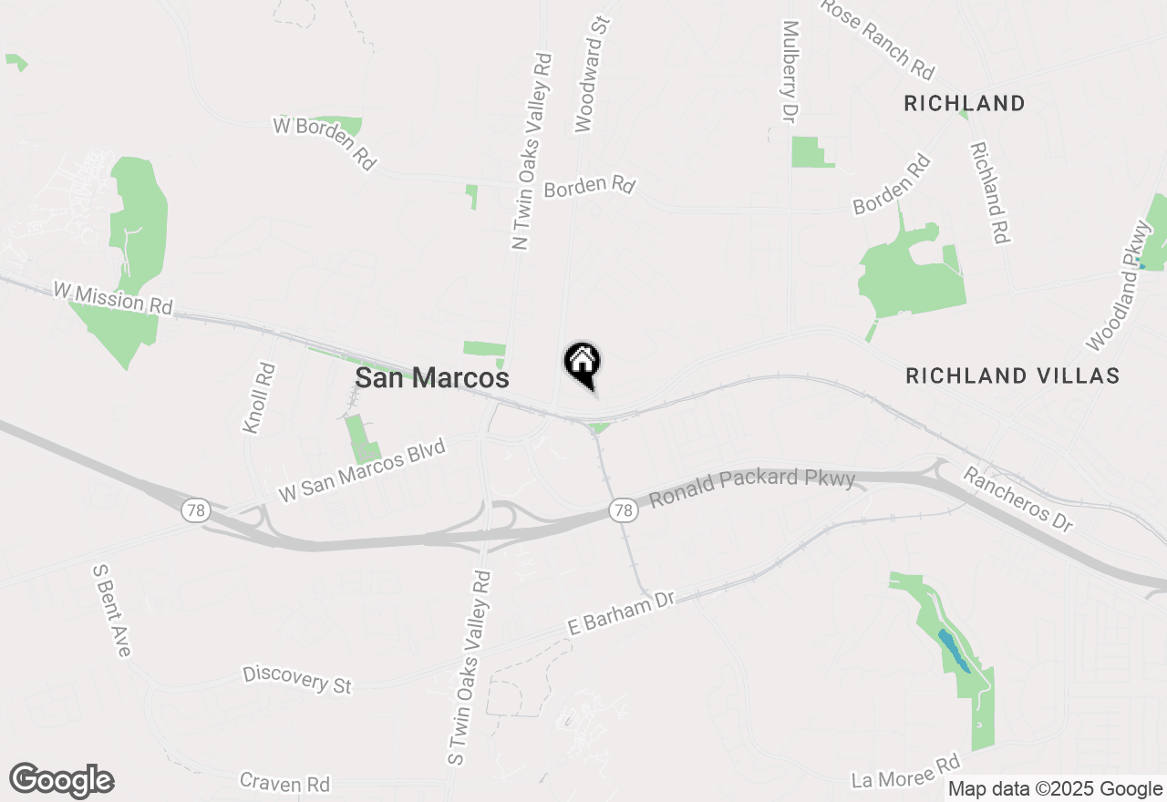 Map of 209 Mission Villas Rd, San Marcos, CA 92069