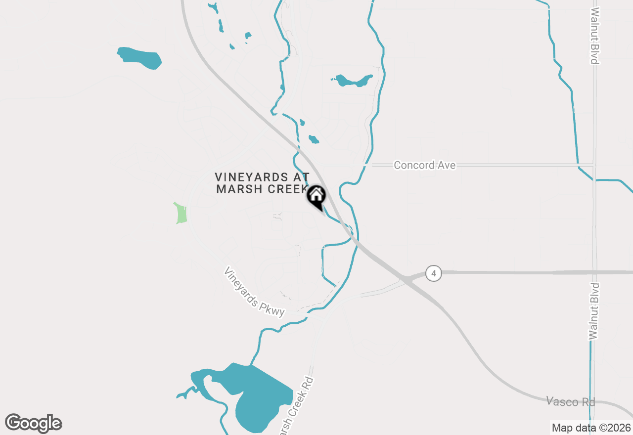 Map of 1605 Chianti Ln, Brentwood, CA 94513
