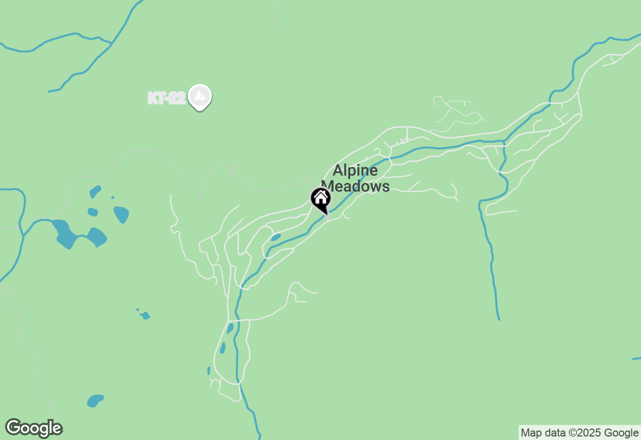 Map of 1960 John Scott Trail, Alpine Meadows, CA 96146