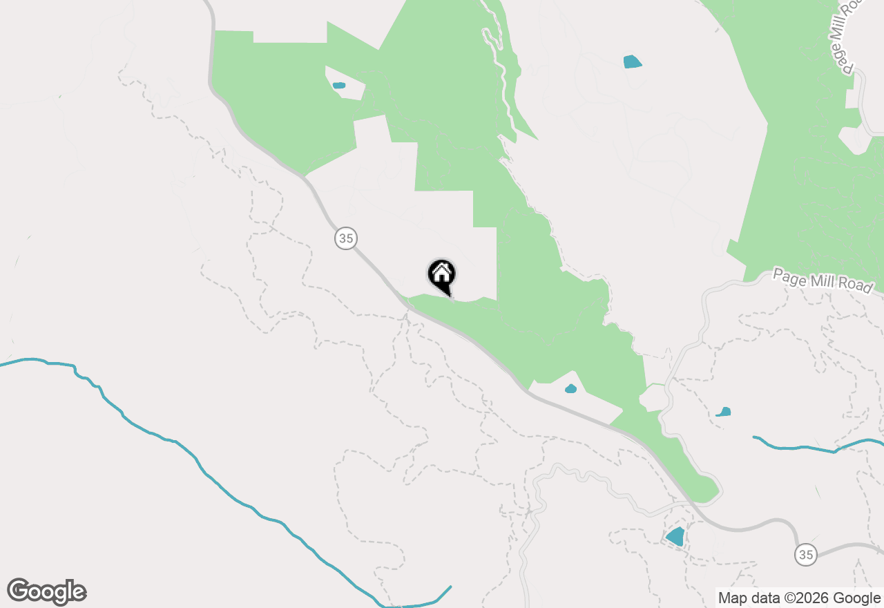 Map of 20255 Skyline Boulevard, Woodside, CA 94062