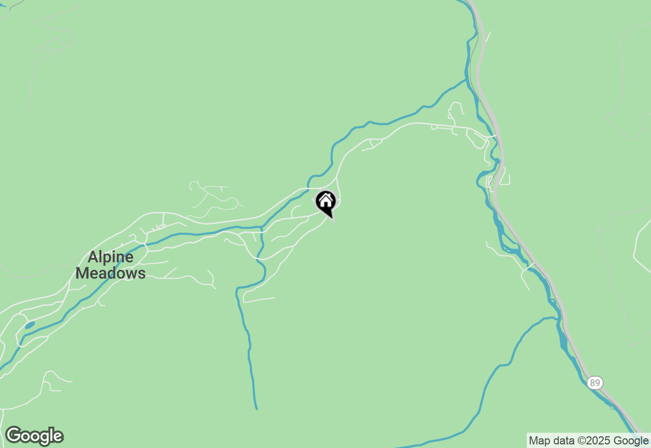 Map of 1019 Snow Crest Road, Alpine Meadows, CA 96146